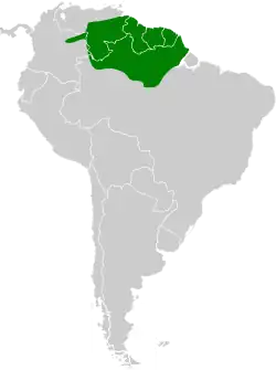 Map of range