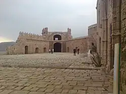 Inner courtyard.