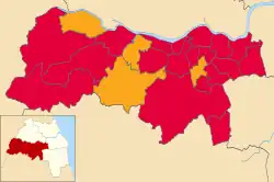 2014 results map