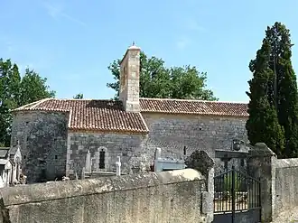 The church in Gaugeac