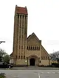 Facade with main entrance