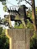 Statue of the steed Bayard