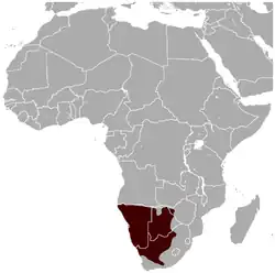 Map of range