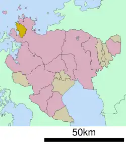 Location of Genkai
