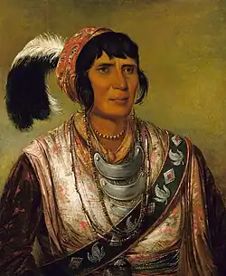Os-ce-o-lá, The Black Drink, a Warrior of Great Distinction, 1838