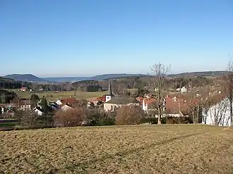 A general view of Gerbépal