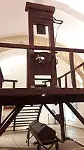 Bourbon guillotine, 1800