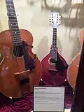 1912 L-1 archtop trapeze tailpiece carved bridge with pickguard