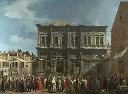 The Feast Day of St Roch, 1735