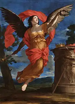 Allegory of Fame, priv. col.