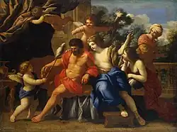 Hercules and Omphale, 1650s, Hermitage Museum, Saint Petersburg
