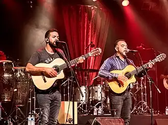 Gipsy Kings performing in 2016