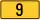 Slovenian G9 road shield