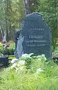 Goldin's grave