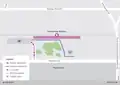 Concept map of Goornong station, released in July 2020