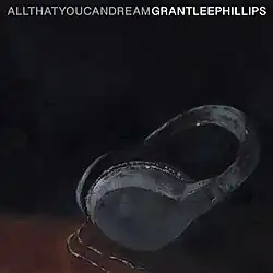 An oil painting of headphones on a table