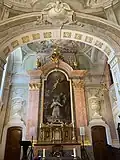 The Chapel of St. Barbara in the West wing of Grassalkovich palace