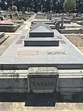 Grave of Sir George and Lady Tallis.