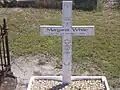 Grave of Margaret White.
