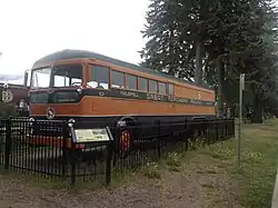 Image 249A preserved 1951 Kenworth bruck displayed at the Whitefish Depot (from Bruck (vehicle))