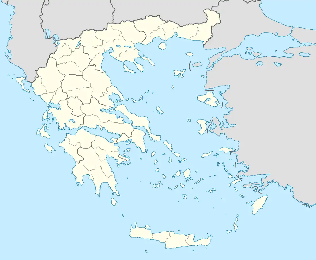 Skaramagas is located in Greece