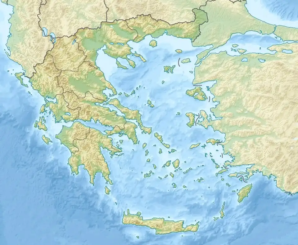 Location in Greece