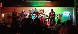 Green Corn Revival performing at VZD's Restaurant and Club, Oklahoma City, on November 3, 2012.