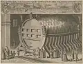 Heidelberg Wine Barrel, Johann-Casimir-Fass. "IC" stands for Jan Cornelisz. (van 't Woudt).