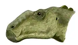 Artist's restoration of Gryposaurus.