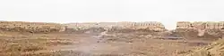 Interior panorama of Guldursun-Kala