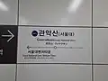 Station nameplate