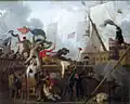 Heroism of the sailors of the ship of the line Vengeur under captain Renaudin, 1795