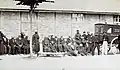 Sick and ambulance at the Châlons camp in 1866.