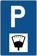 C39-2 Parking with parking meter