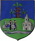Coat of arms of Ecser