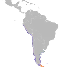 Map of range