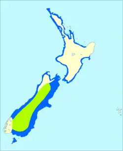 Map of range