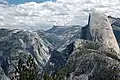 Mount Watkins (left), Half Dome (right)