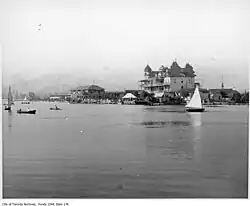 Solman was Managing Director of brother-in-law Ned Hanlon's "Hanlon Hotel" on Toronto Island.