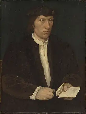 Portrait of John Godsalve, 16th century. Imitator of Hans Holbein the Younger. (Philadelphia Museum of Art)[9]