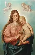 Madonna and Child with Angels