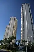 View from East Harmon Avenue