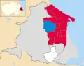 2010 results map