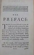 Preface to "Physico-Mechanical Experiments on Various Subjects"
