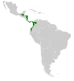 Map of range