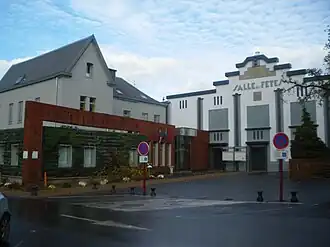 The town hall and festival hall of Hersin-Coupigny