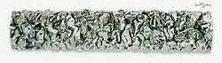 Hafnium, in the form of a 1.7&nbsp;kg bar