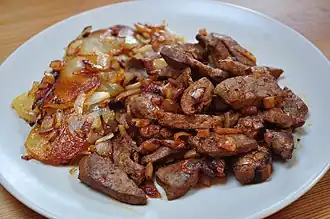 Liver and onions