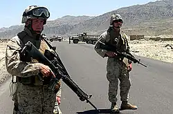 Highway checkpoint