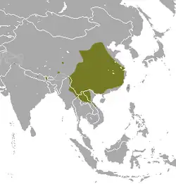 Map of range